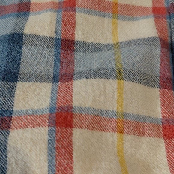 L.L. Bean Blue and Red Plaid Shirt - Picture 9 of 10